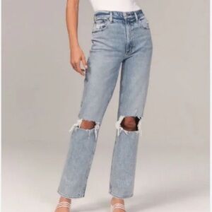 Women’s 90s Ultra High Rise 90s Straight Curve Love Light Wash Jeans